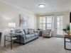 The Claiborne at Baton Rouge independent living apartment living room