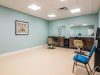 Brickmont at Acworth resident salon amenity with styling chairs