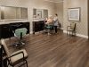 Brickmont at Johns Creek senior living resident salon amenity with styling chairs