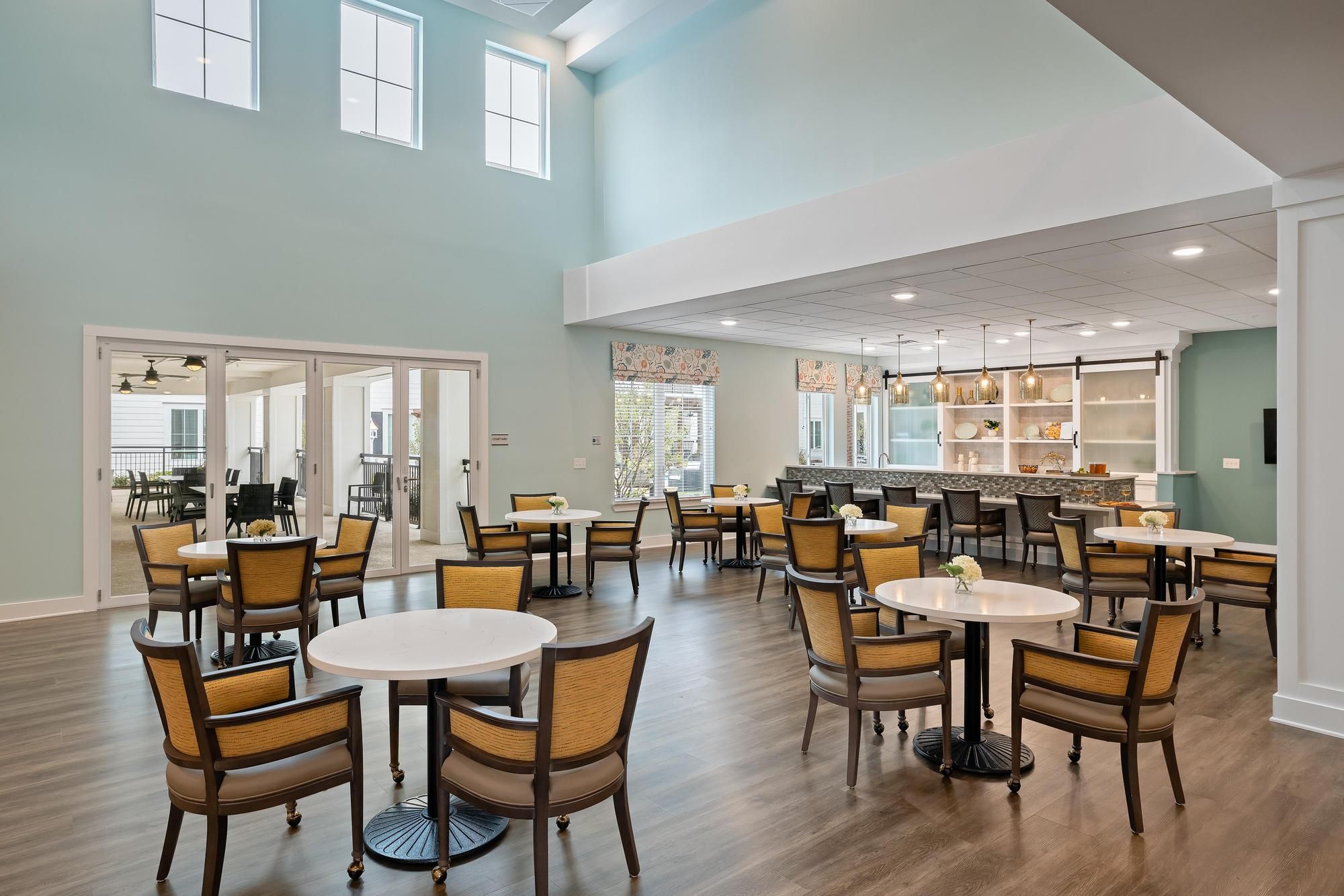 The Claiborne at Brickyard Crossing bistro and bar