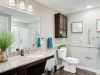 The Claiborne at Brickyard Crossing assisted living bathroom with accessibility features