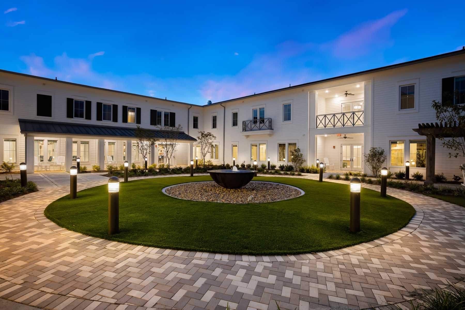 The Claiborne at Gulfport Highlands aerial view of community