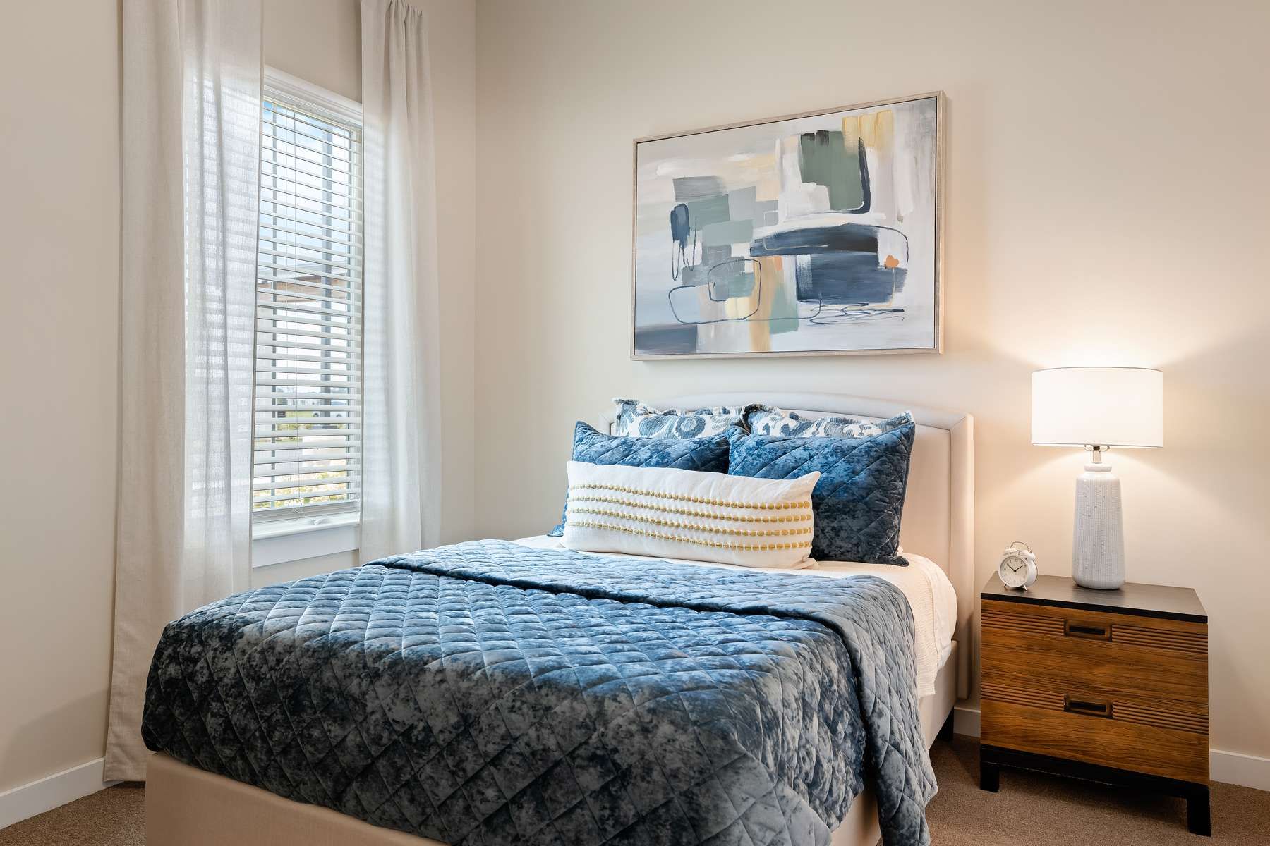The Claiborne at Gulfport Highlands assisted living residence bedroom