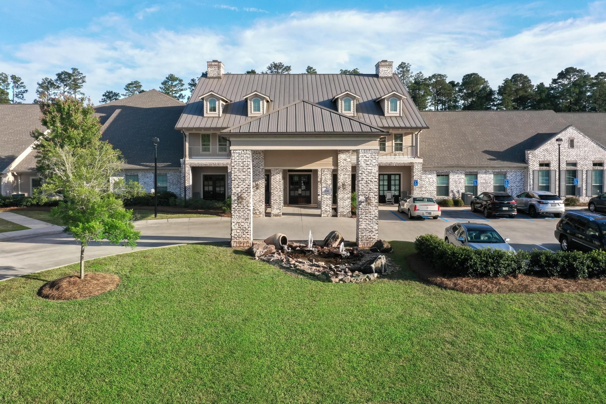 The Claiborne at Hattiesburg senior community exterior view