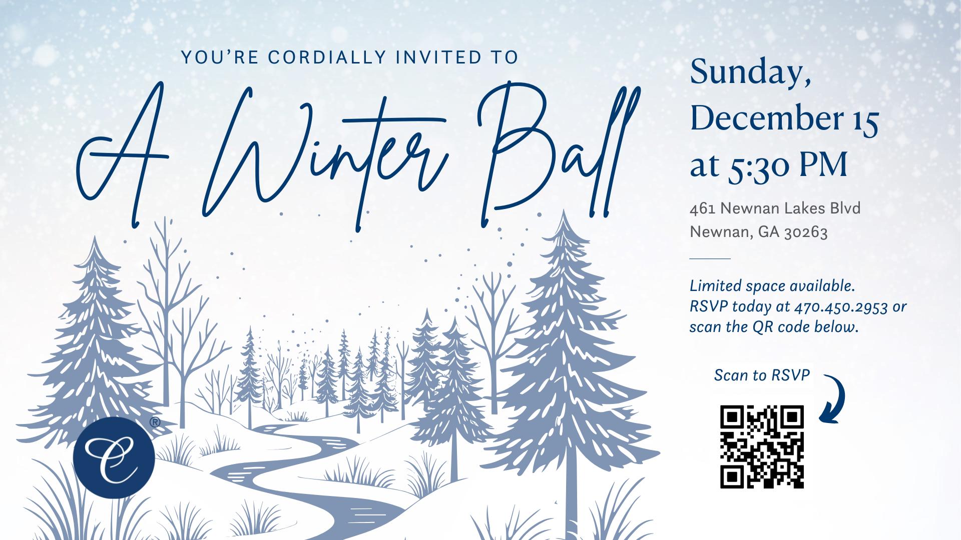 Claiborne Newnan Lakes winter ball event