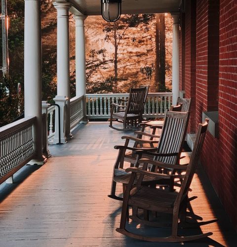 The Claiborne at Shoe Creek access to nature walking trails in Newnan, GA