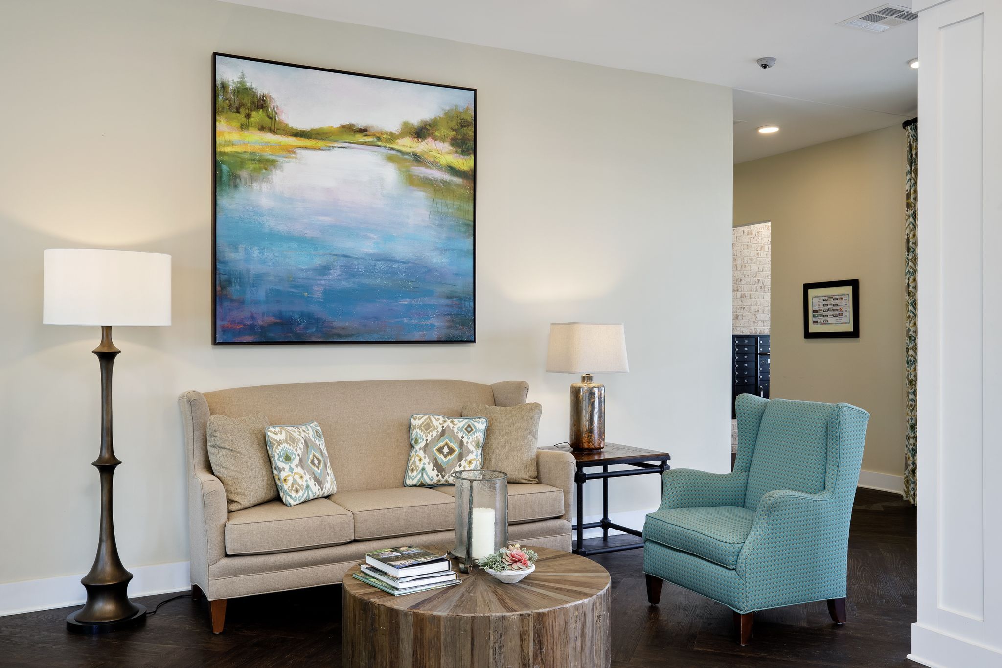 The Claiborne at Simpsonville lounge area