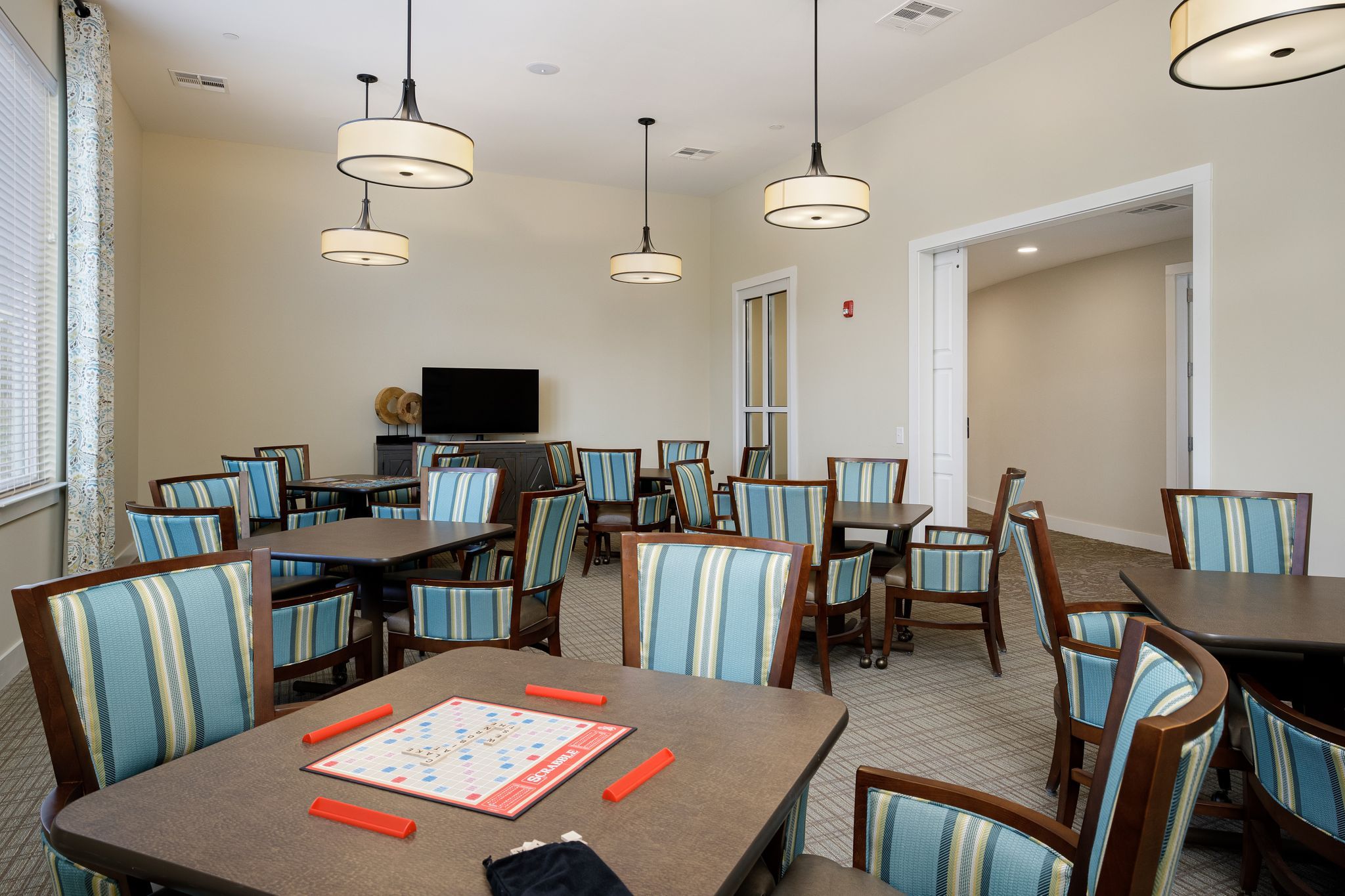 The Claiborne at Simpsonville activity room