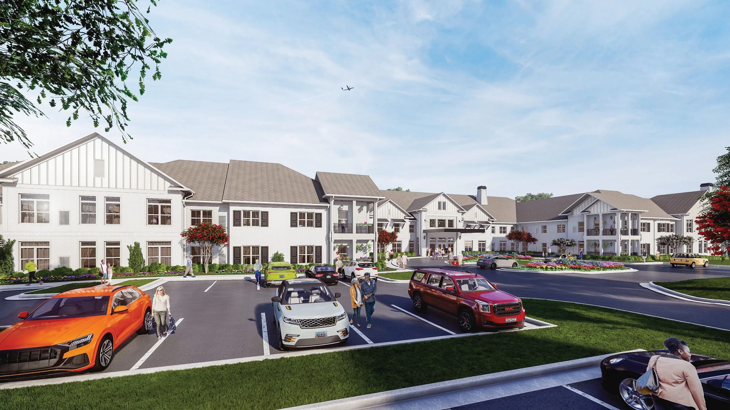 The Claiborne at Simpsonville entrance