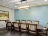 The Claiborne at Simpsonville private dining room for senior residents