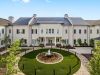 The Claiborne at Simpsonville outdoor courtyard at senior living community