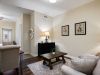 The Claiborne at Simpsonville assisted living apartment living room