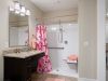 The Claiborne at Simpsonville assisted living bathroom with accessibility features