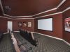 The Claiborne at Thibodaux senior community movie theater
