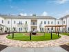 The Claiborne at West Lake outdoor courtyard with fountain and terrace