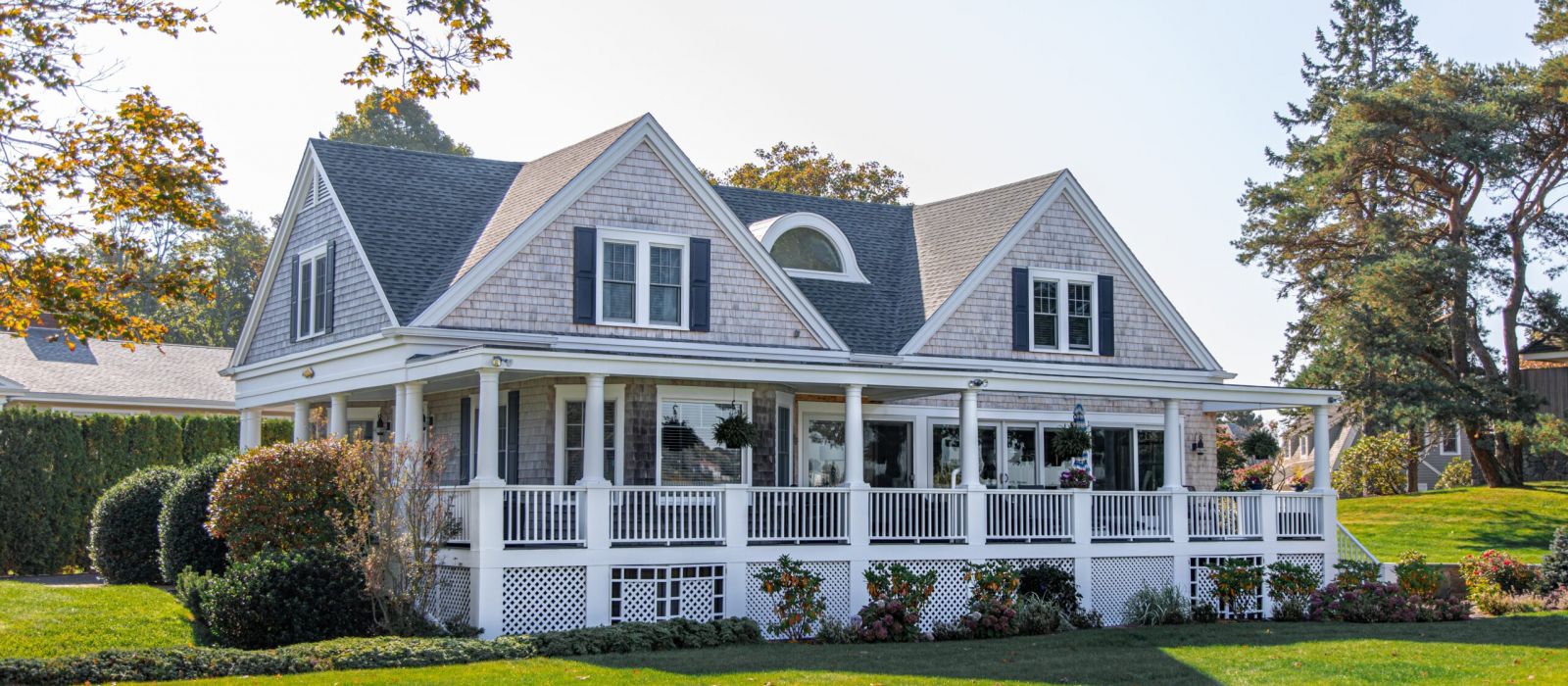 House with large front porch